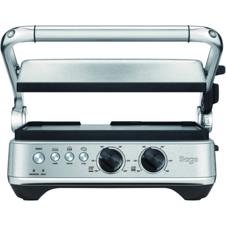 Sage SGR700BSS4EEU1 the BBQ & Press Grill Børstet rustfrit stål